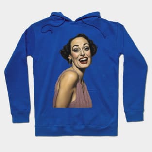 Joan Crawford painting. Hoodie